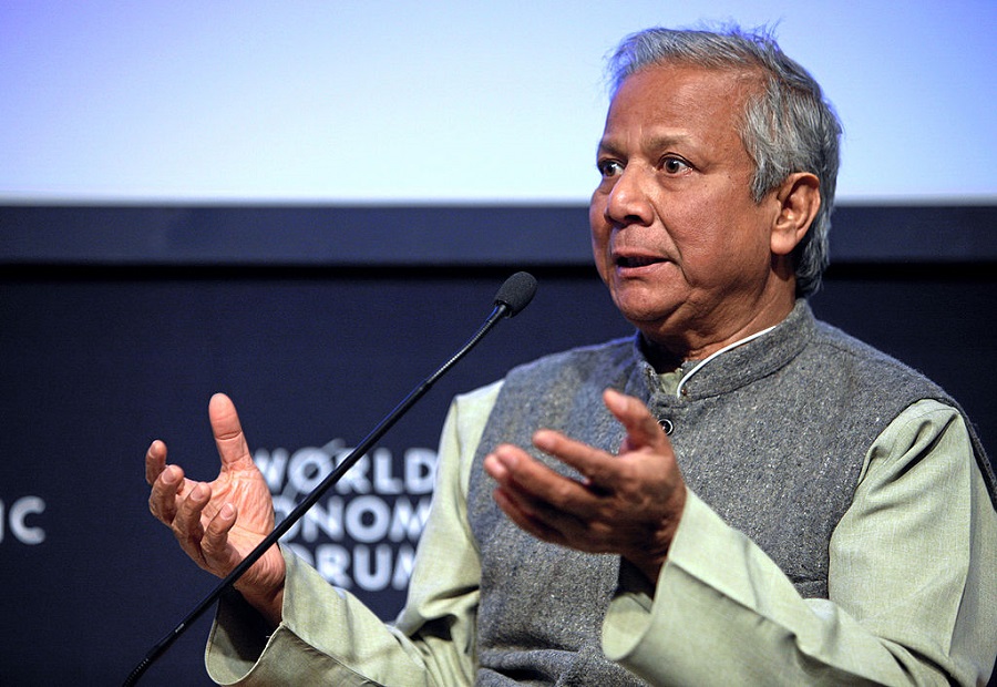 Muhammad Yunus en el World Economic Forum